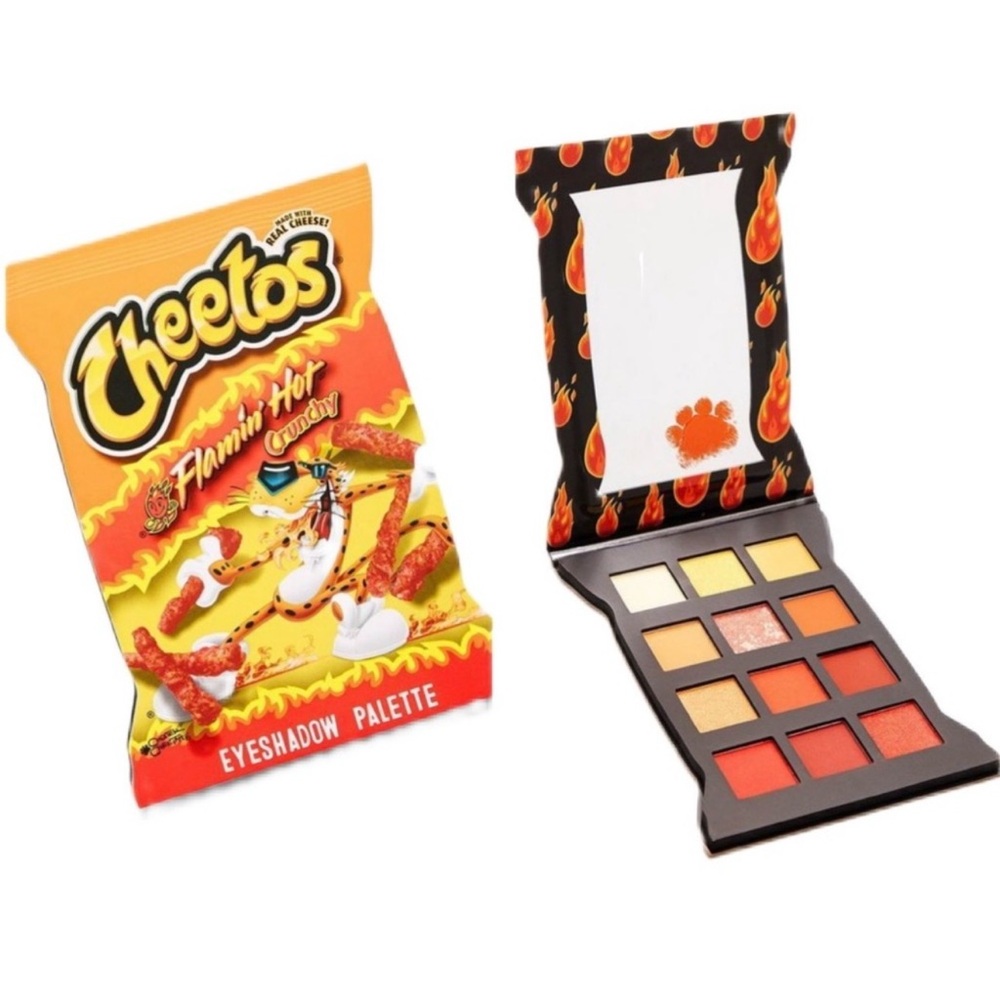 Flamin Hot Cheetos Eyeshadow Palette